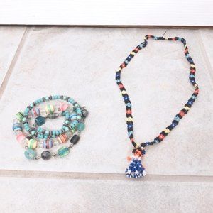 NEW Bead Bracelets and Necklace